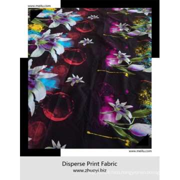 high quality polyester microfiber fabric disperse print